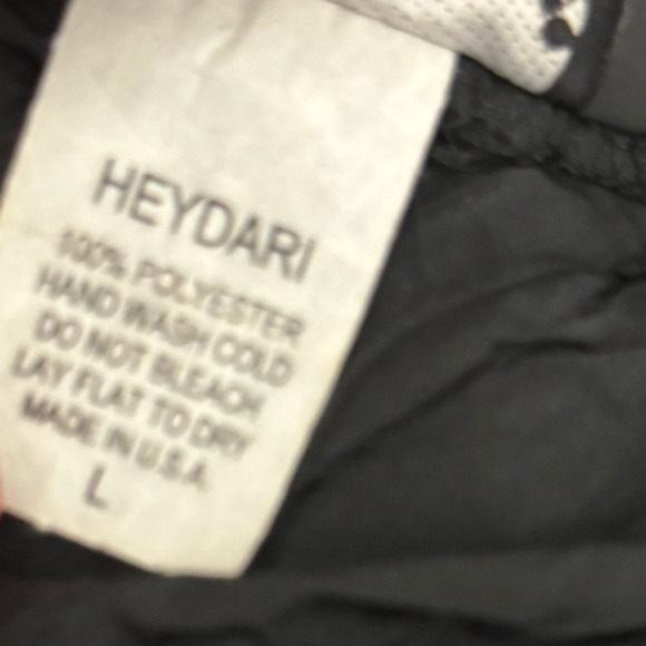 Heydari Crinkled/Crumpled Oversized Cropped Pants in Black Size Large Lagenlook - Picture 6 of 7